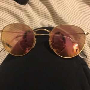 Round flash lenses ray bans
